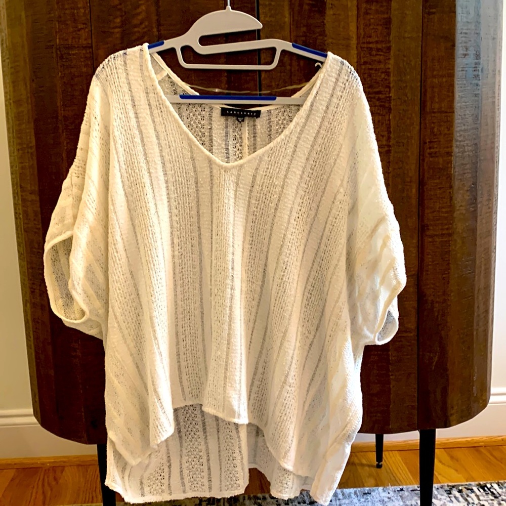 Sanctuary crochet shirt